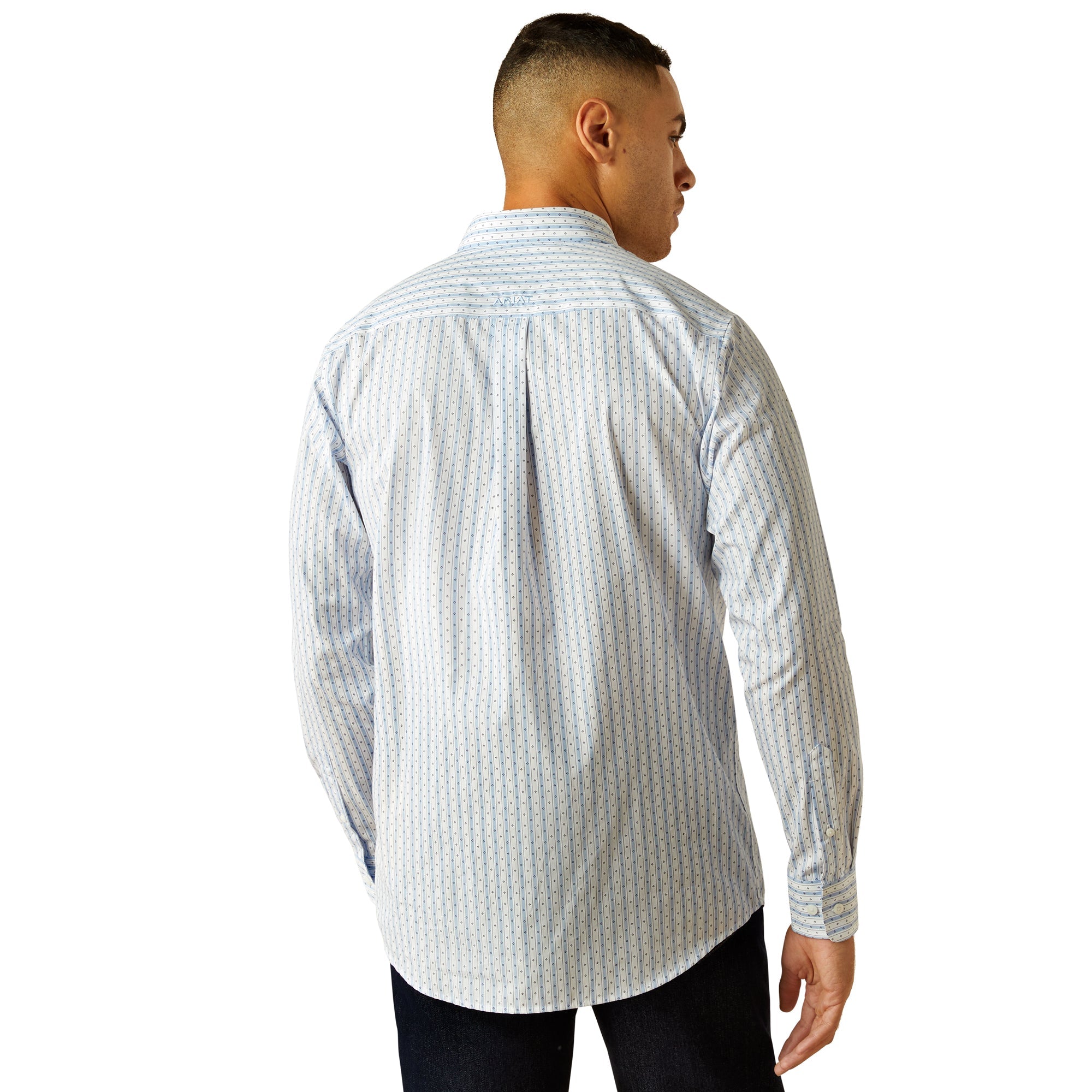 Ariat Mens Wrinkle Free Dezmond Fitted Shirt