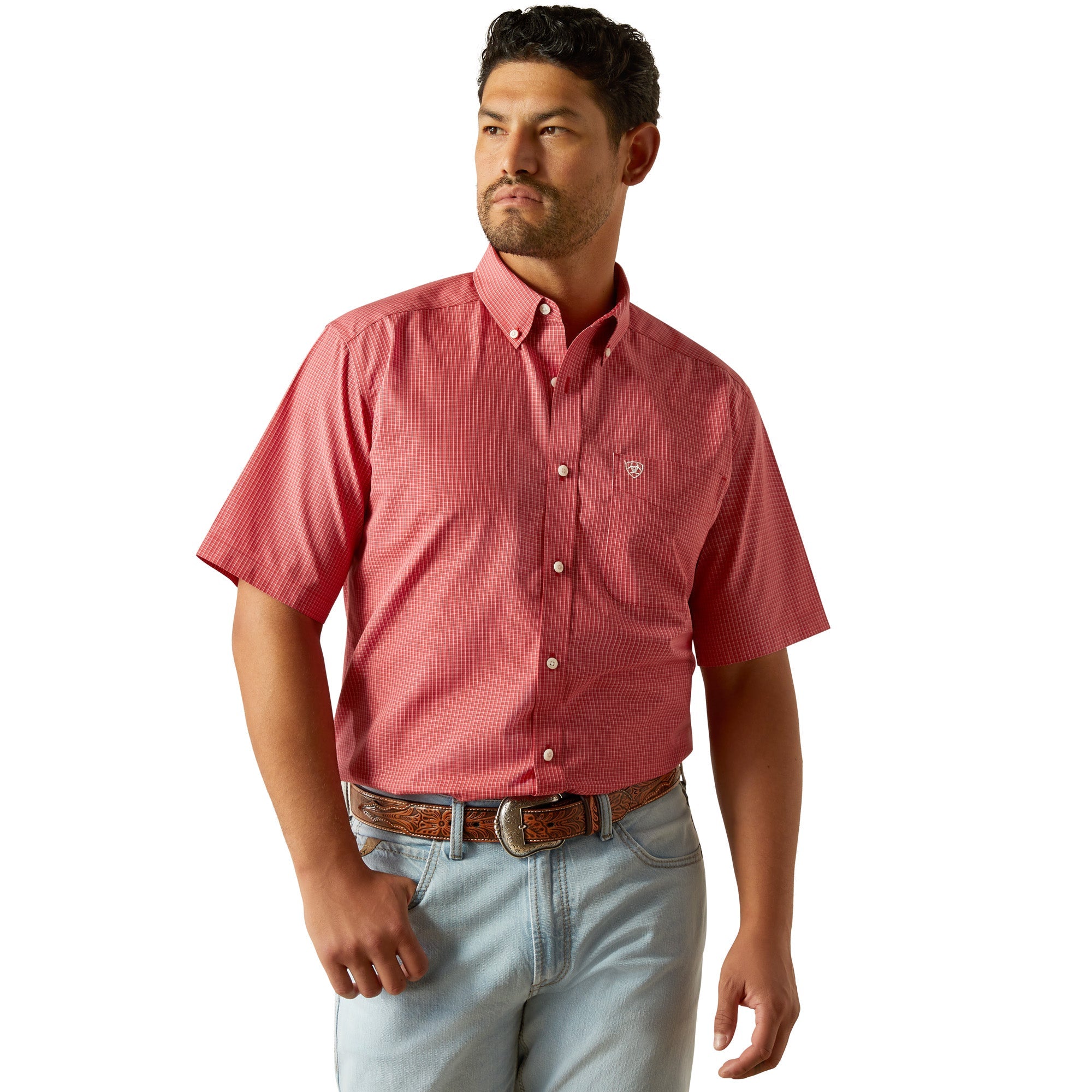 Ariat Mens Wrinkle Free Duncan Classic Fit Shirt