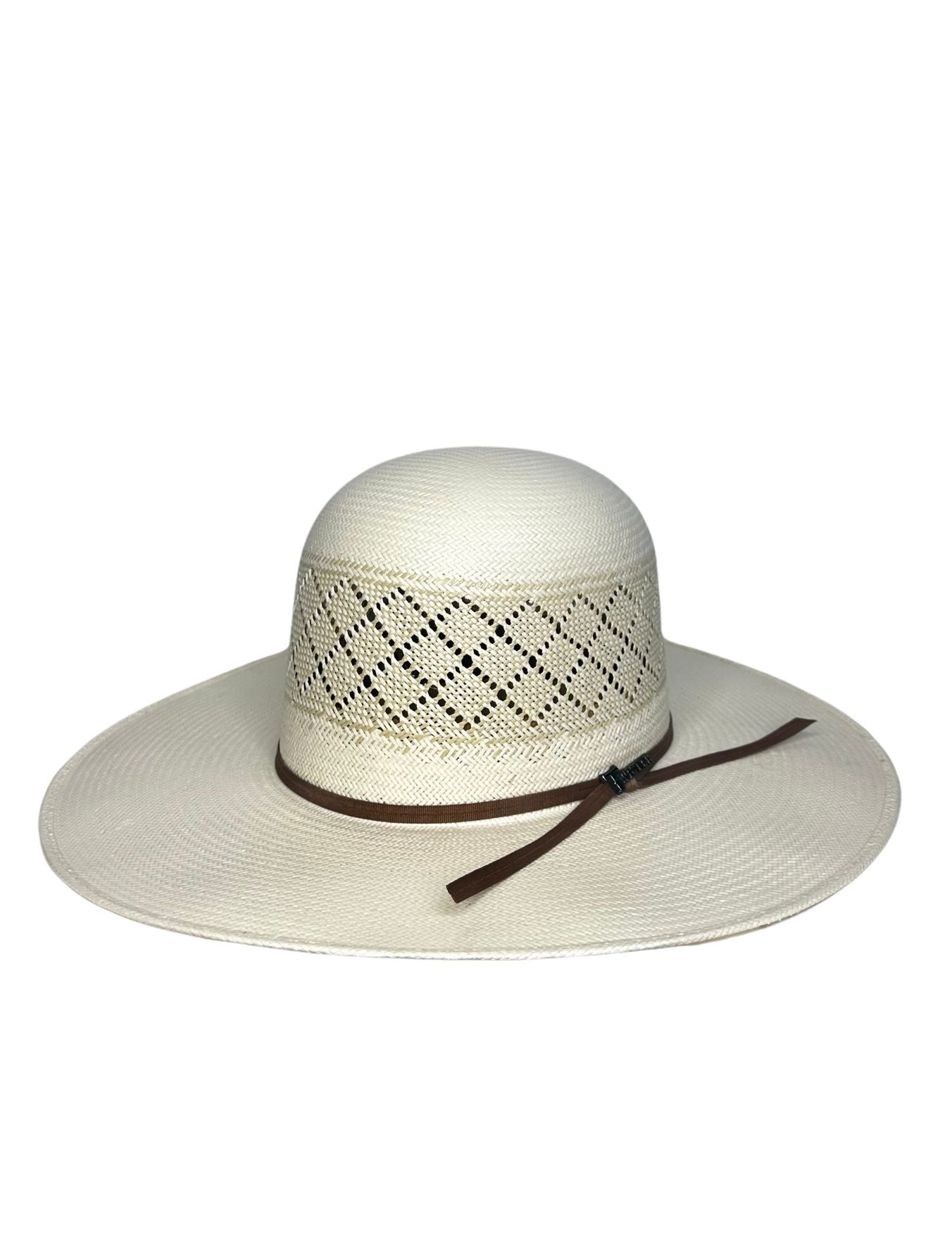 Twister Mens Straw Open Crown Cowboy Hat