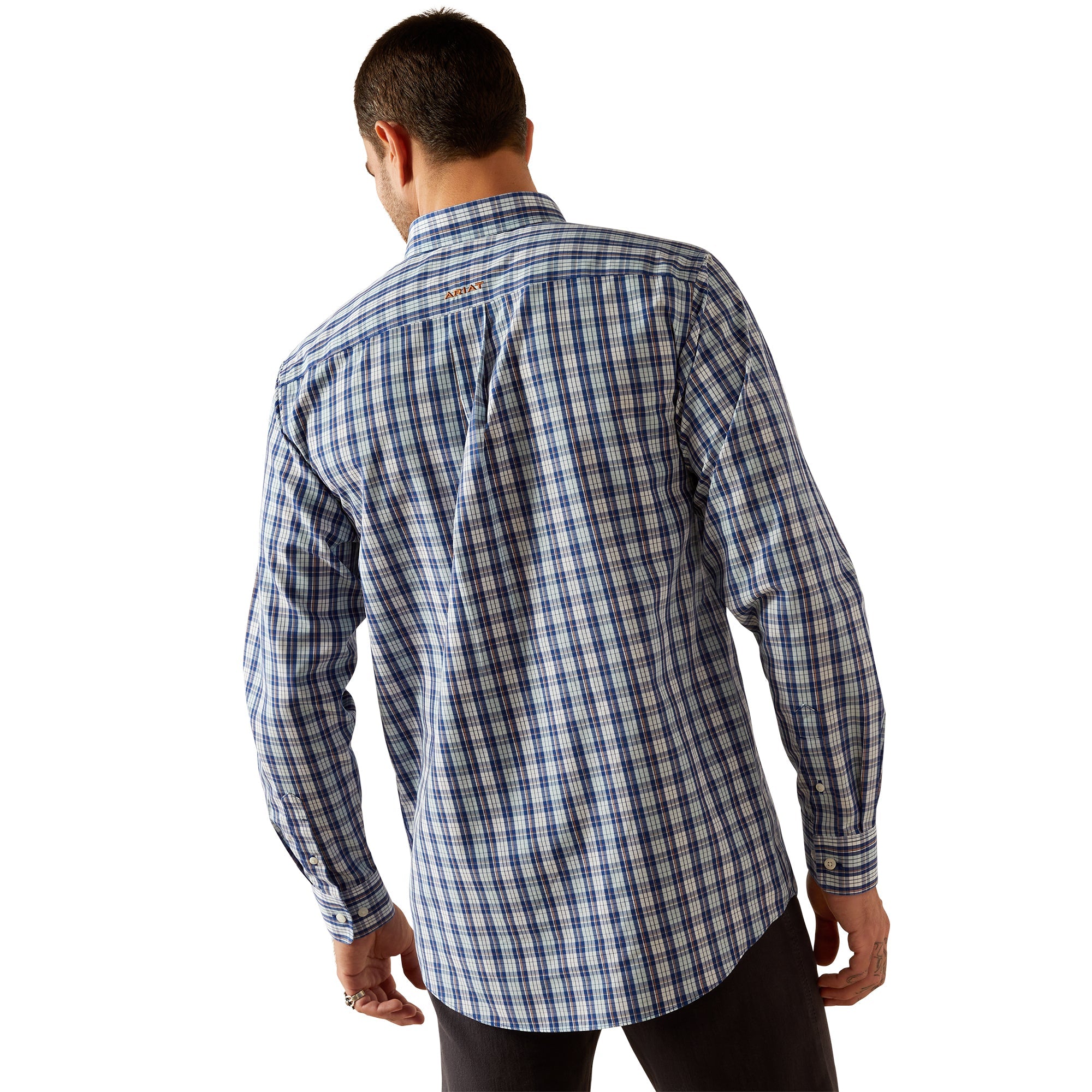 Ariat Mens Wrinkle Free Bronson Fitted Shirt