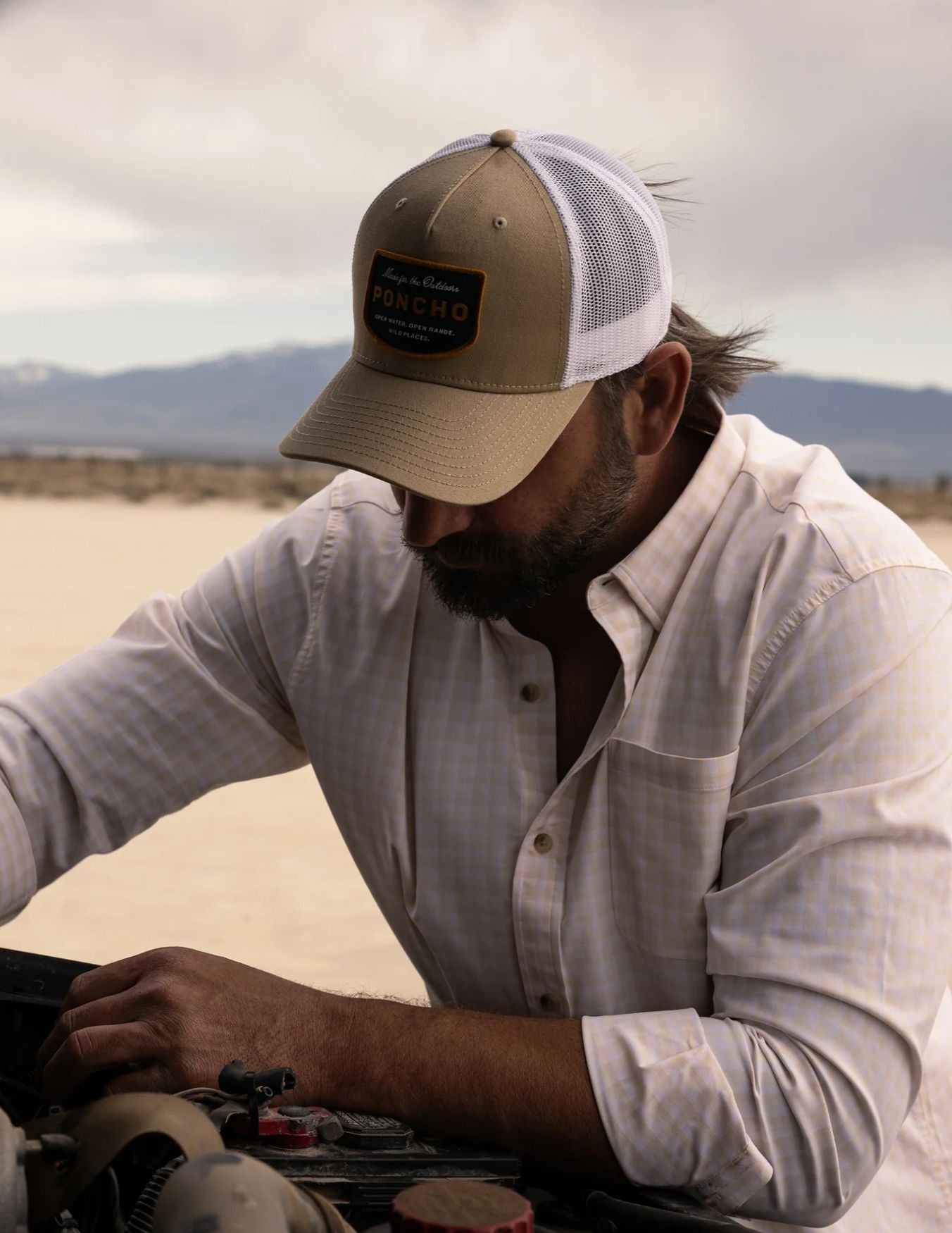 Poncho Mens The Baja Long Sleeve Shirt