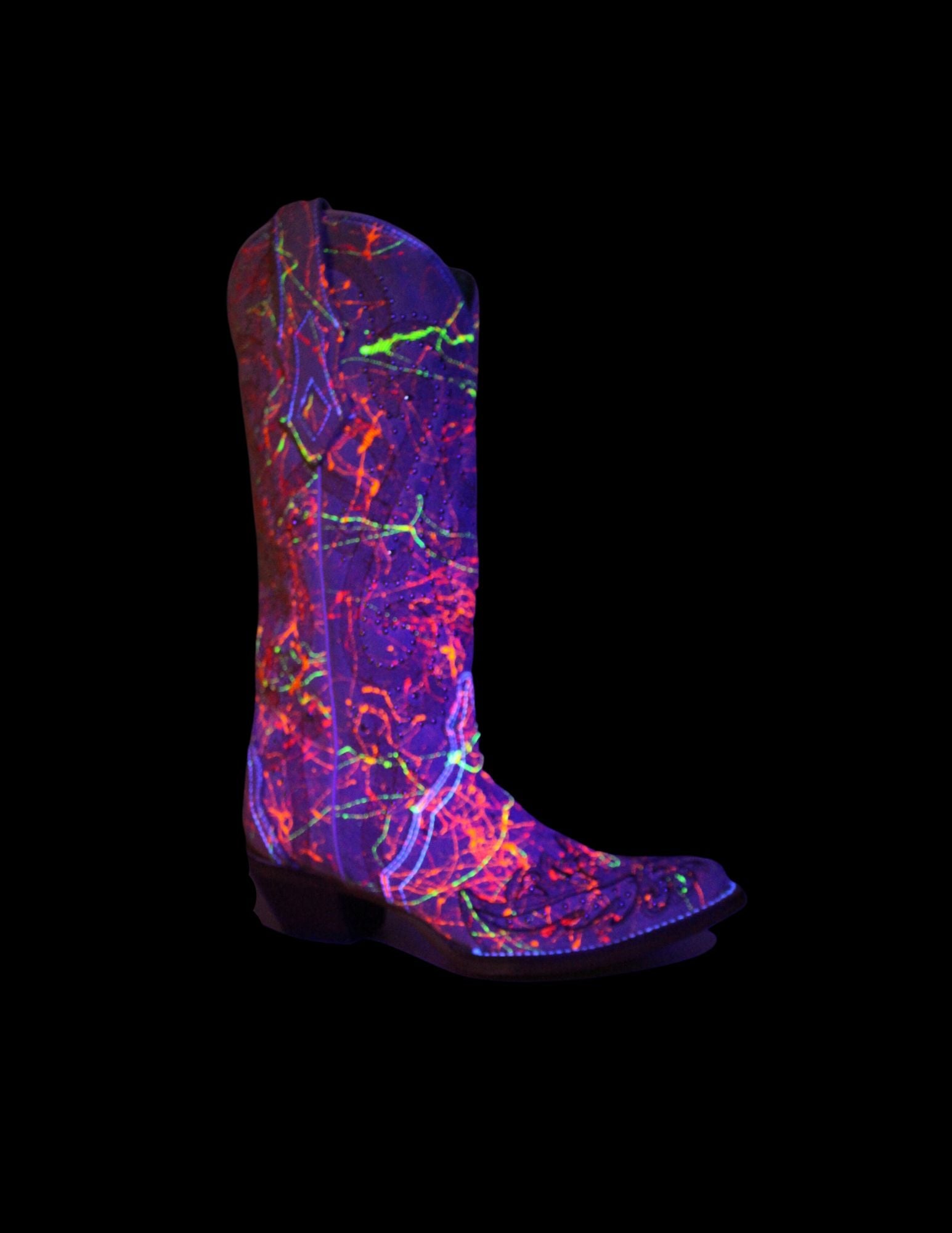 Corral Womens Multi Color Overlay Boots