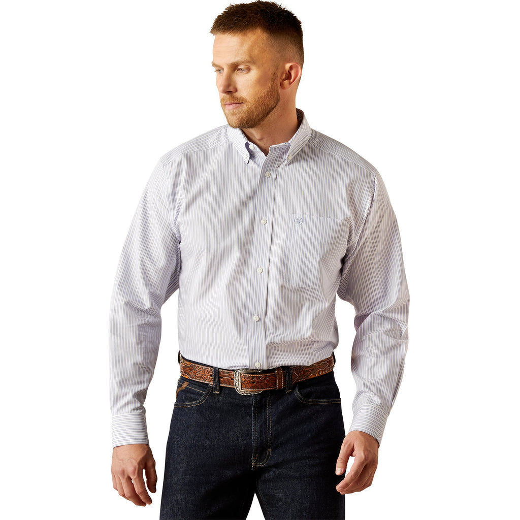Ariat Mens Wrinkle Free Don Classic Fit Shirt