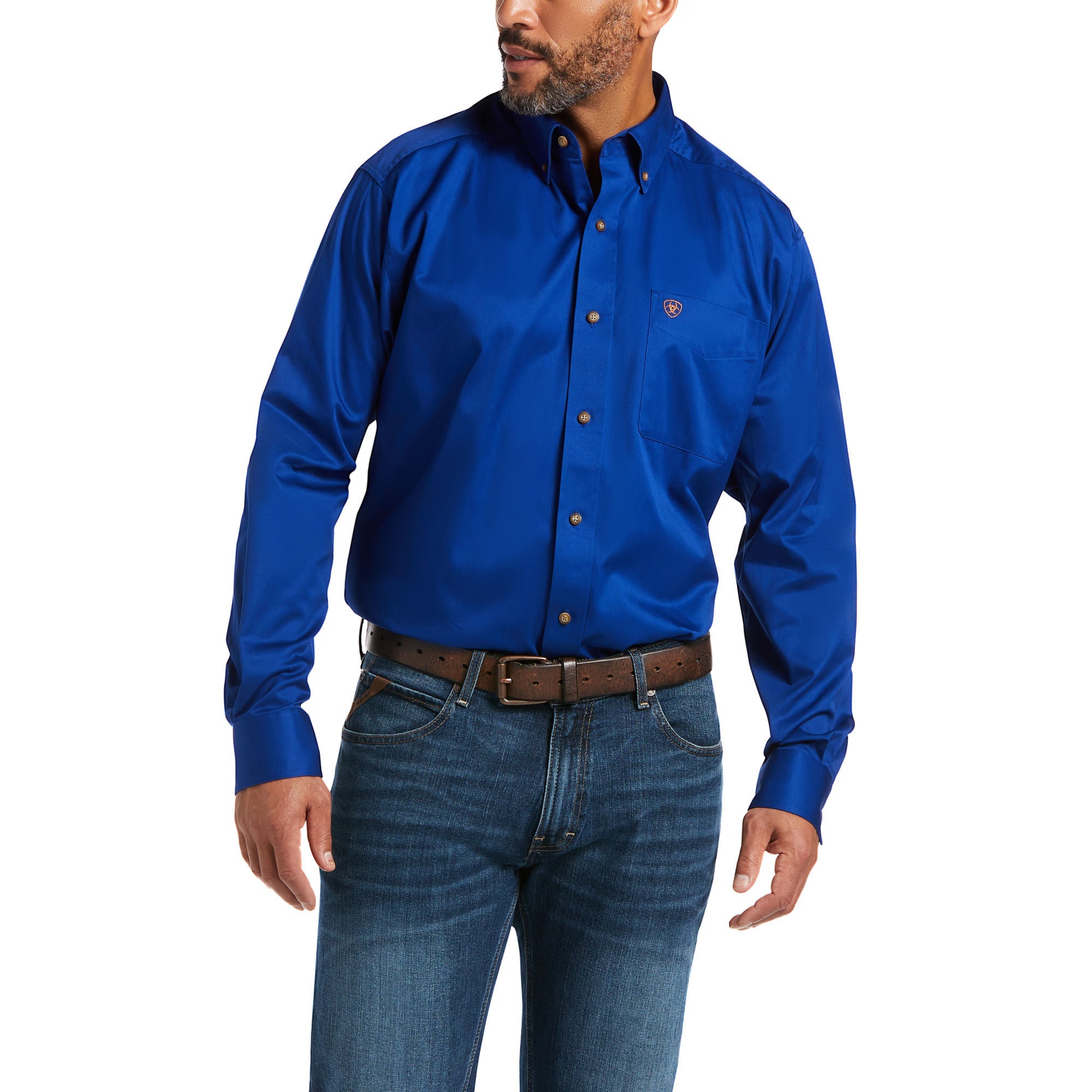Ariat Ultramarine Solid Twill Classic Fit Shirt