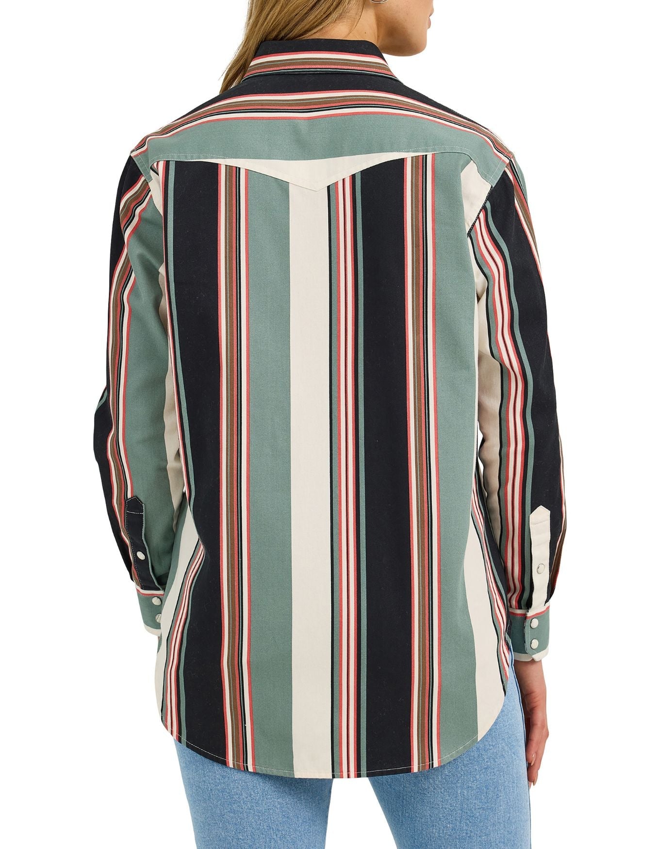 Wrangler Womens Brushpopper Long Sleeve Shirt