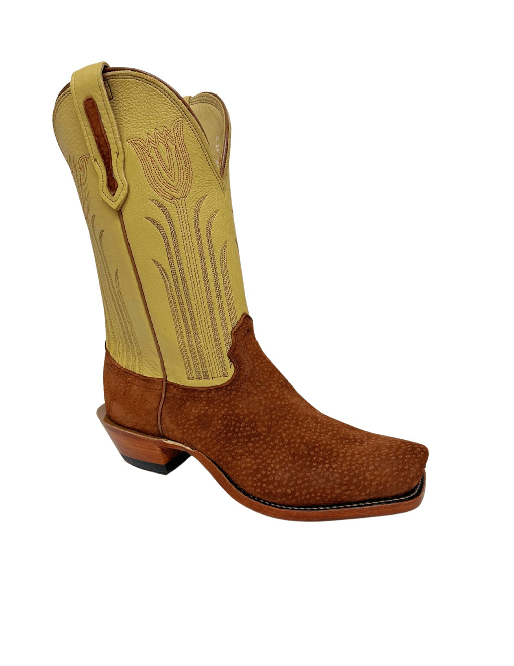 Fenoglio Mens  Rust Carpincho Cheyenne Boots