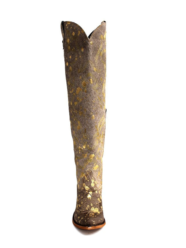 Liberty Black Womens Knee High Oro Boots