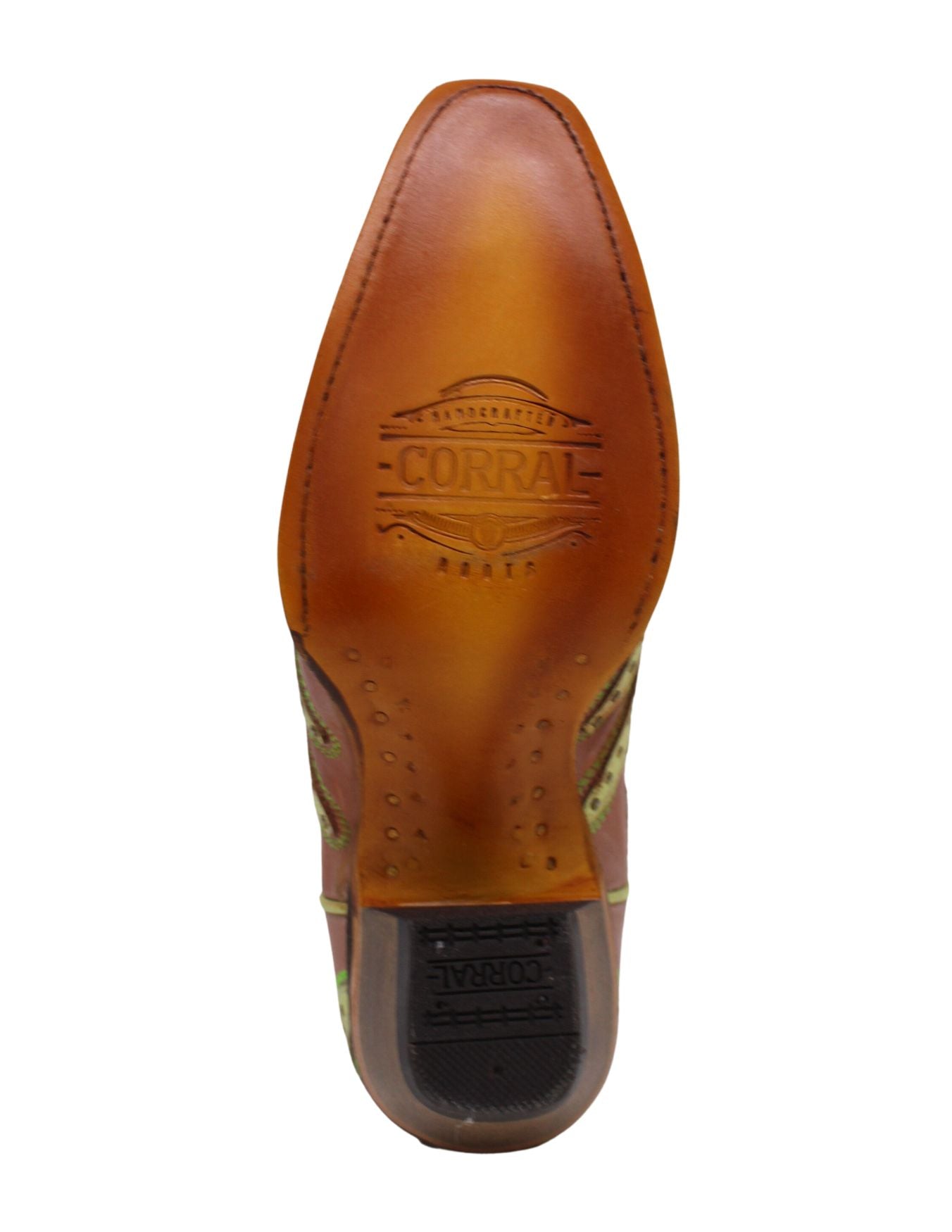 Corral Womens Lime Handcrafted Neon Lime Green Boots