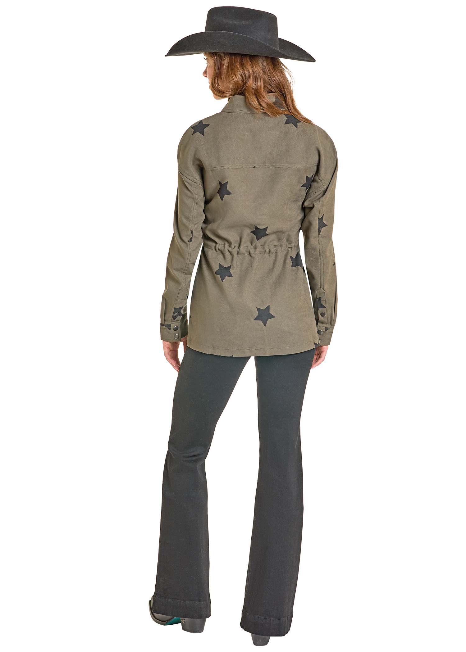 Panhandle Womens Star Cargo Jacket