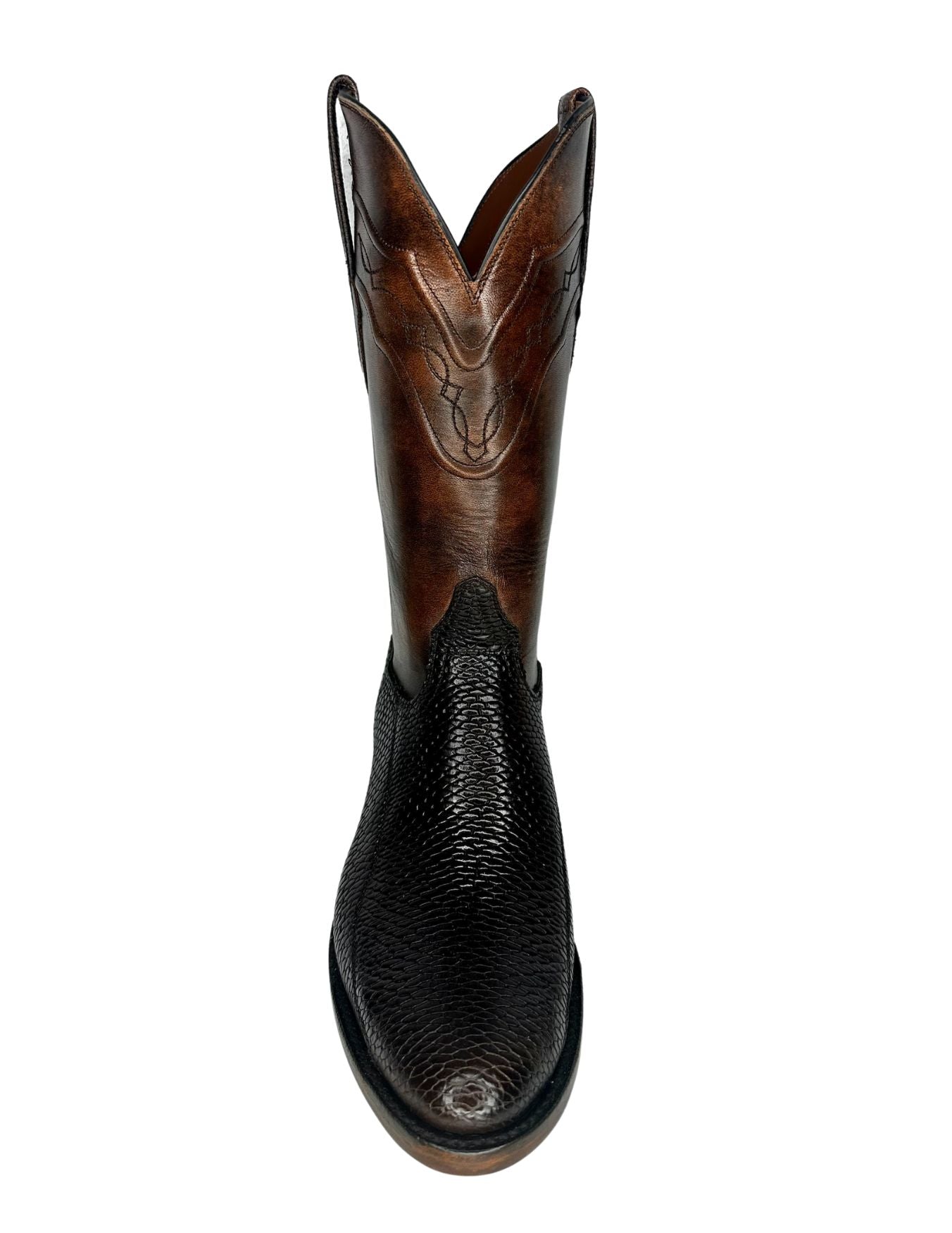 Black Jack Mens Chocolate Beaver Tail Boots