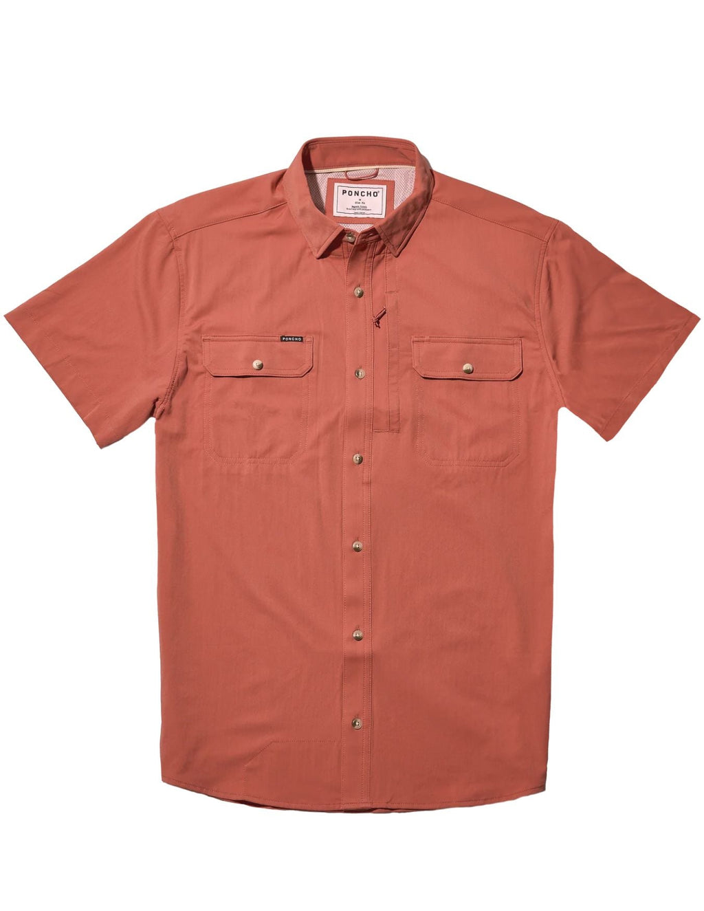 Poncho Mens The Tybee Short Sleeve Shirt