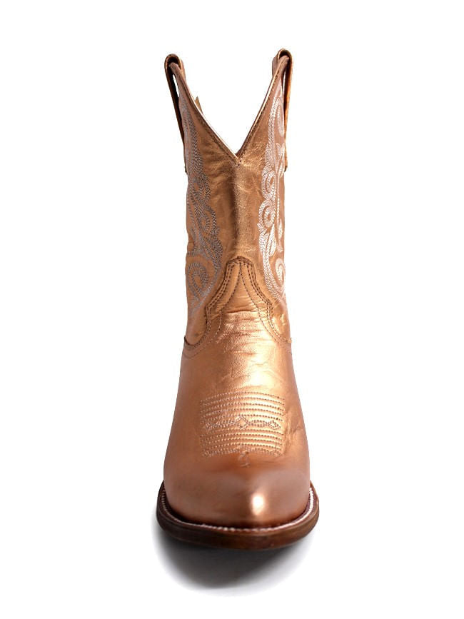 Macie Bean Womens Rose Gold Buckle Dreams Boots