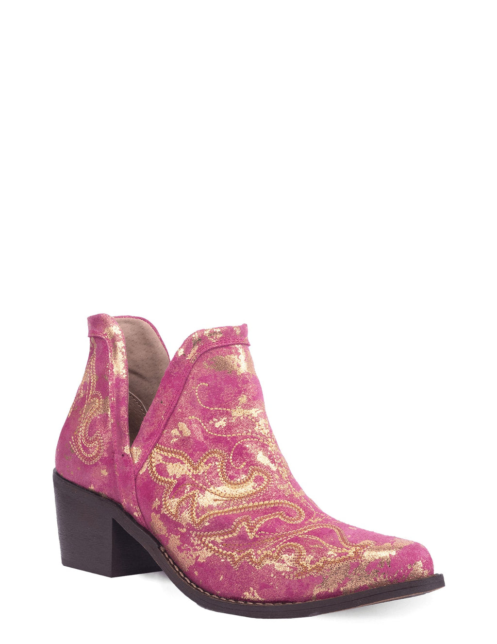 Corral Womens Marble Pink Booties