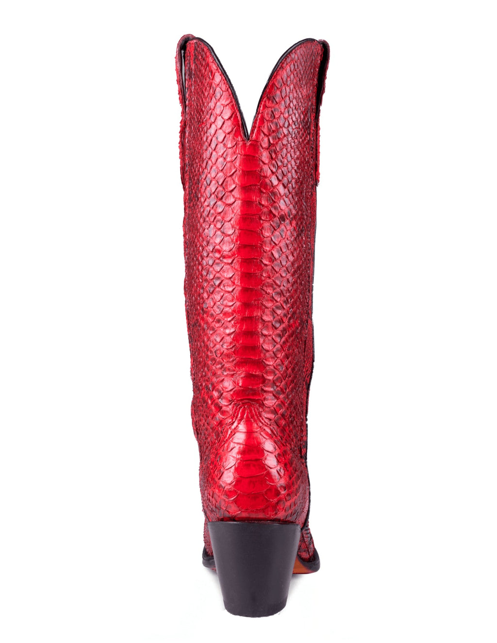 Corral Womens Red Python Tall Boots