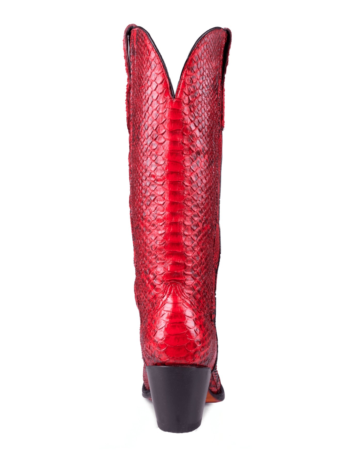 Corral Womens Red Python Tall Boots