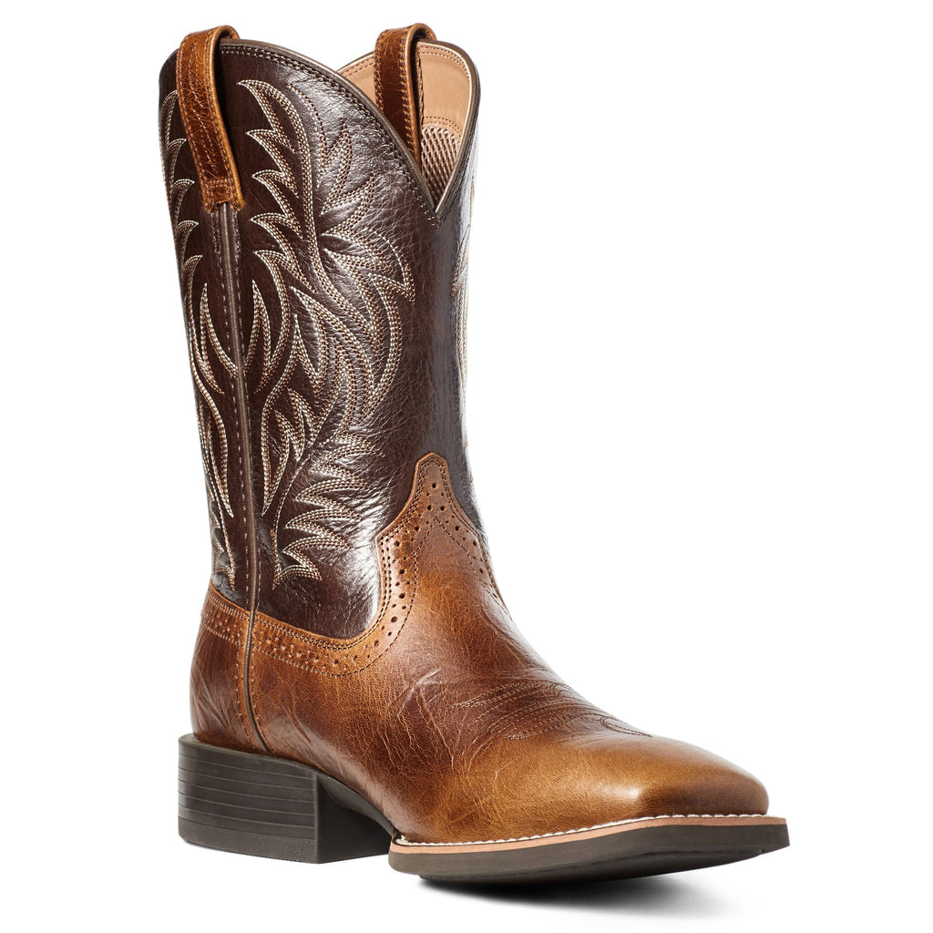 Ariat Mens Sport Wide Square Toe Western Boots