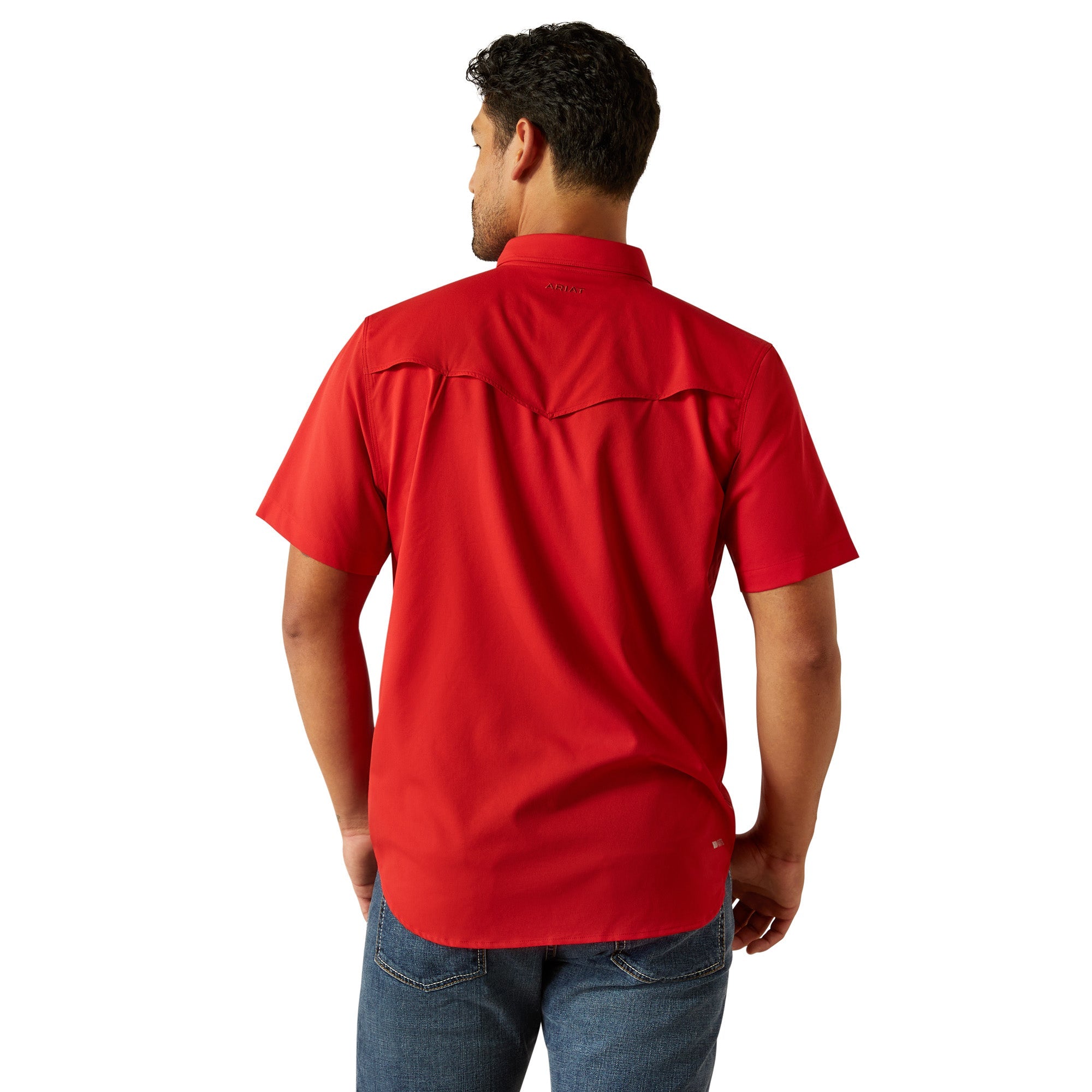 Ariat Mens Haute Red VentTEK Western Fitted Shirt