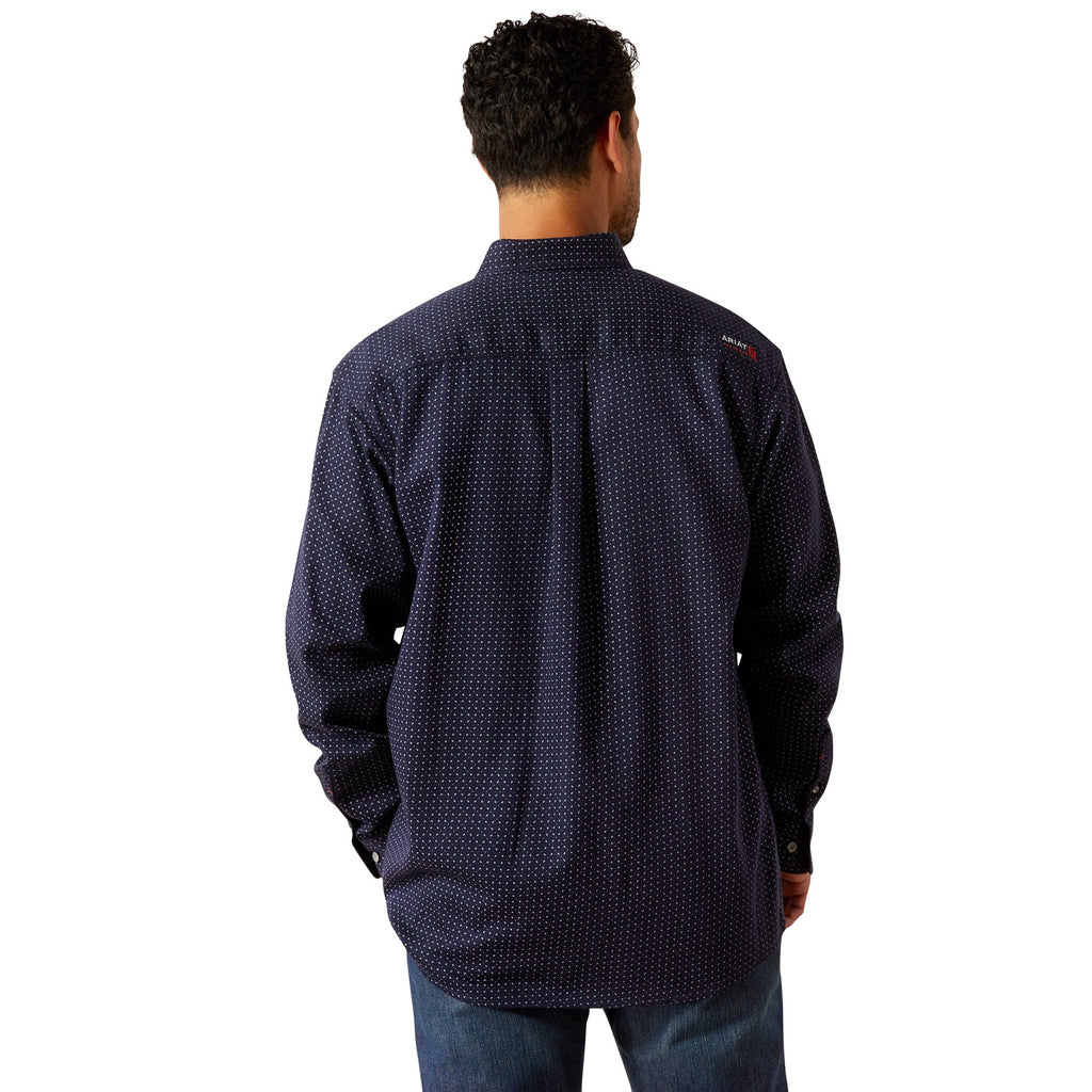 Ariat Mens Navy FR Lever Work Shirt