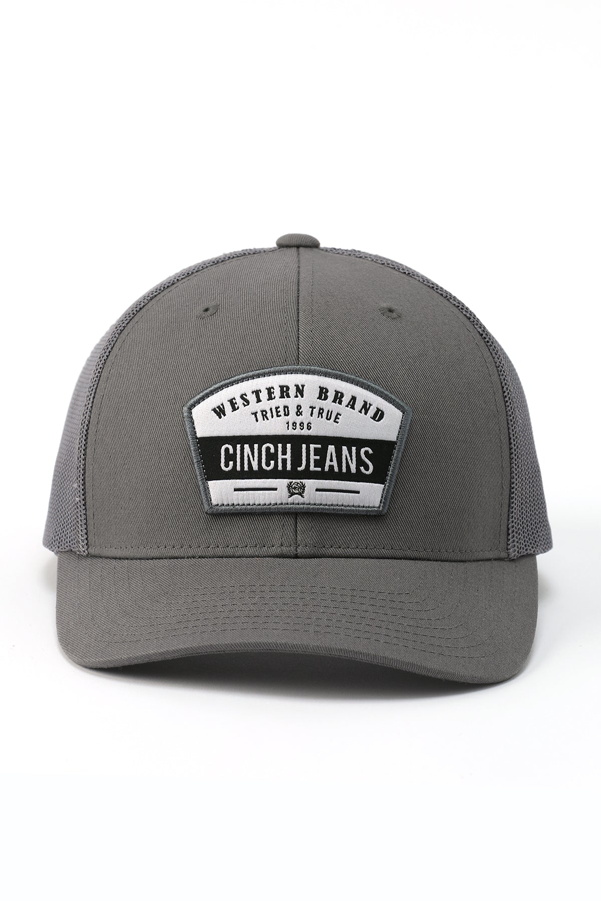 Cinch Mens Grey Trucker Hat