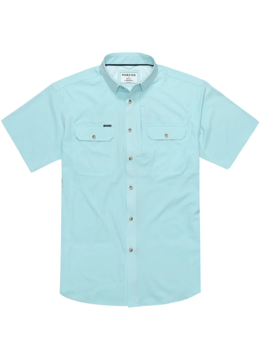 Poncho Mens The Castaway Short Sleeve Shirt