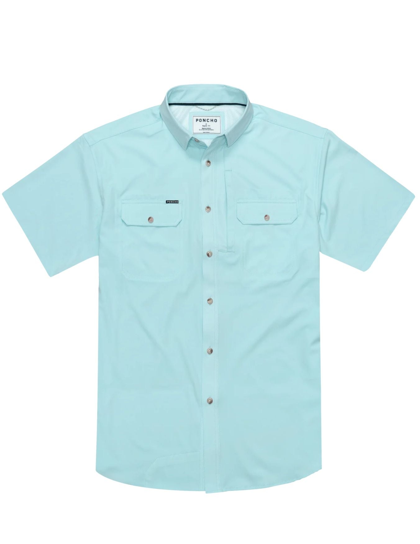 Poncho Mens The Castaway Short Sleeve Shirt