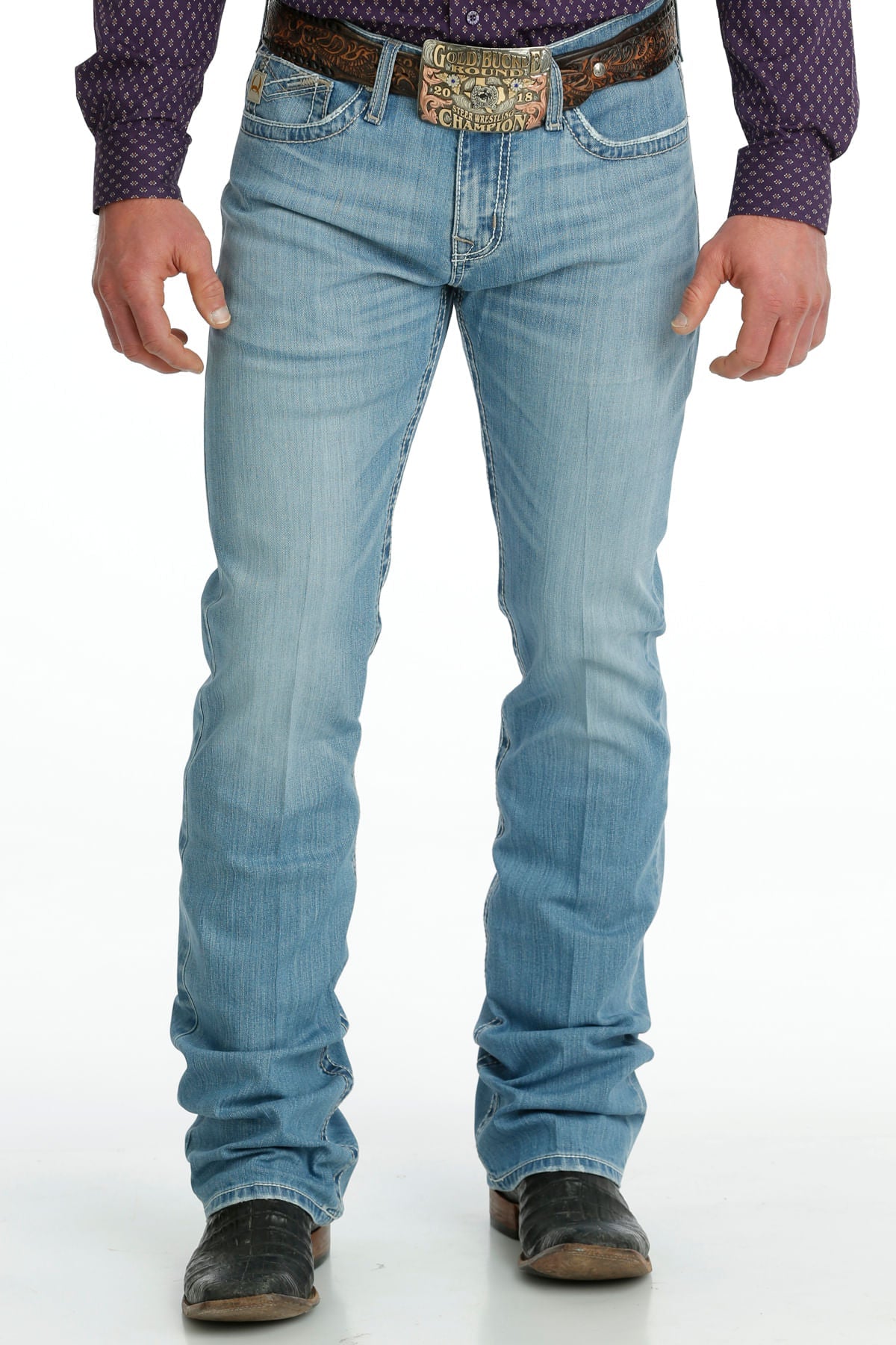 Cinch Mens Ian Light Indigo Jeans