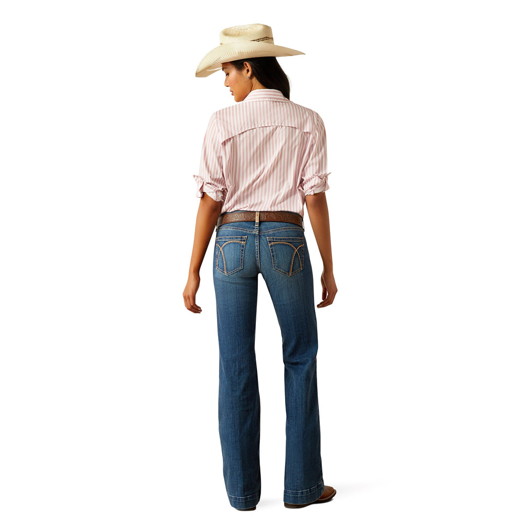 Ariat Womens Mid Rise Hasley Slim Trouser Jeans