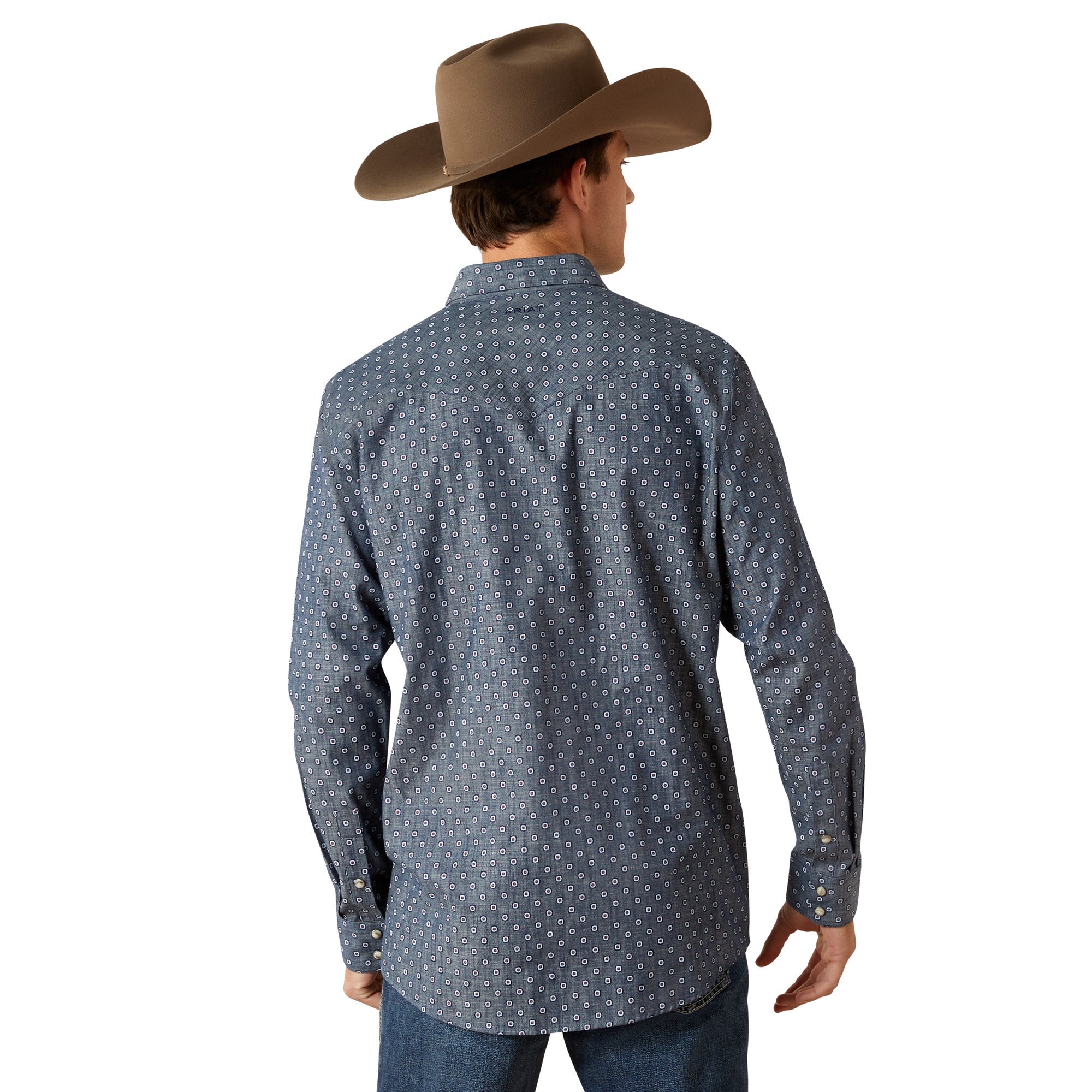 Ariat Mens Blue Trip Fitted Shirt