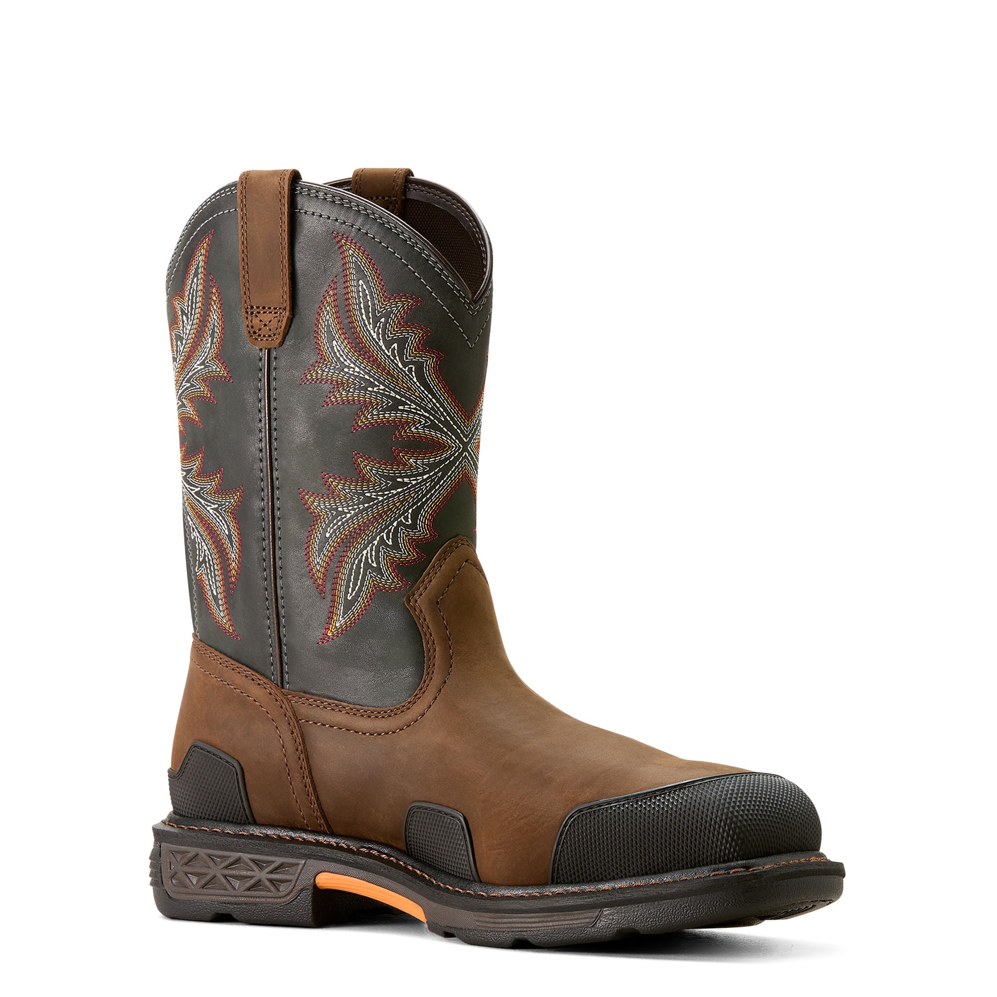 Ariat Mens OverDrive Wide Square Composite Toe Work Boots