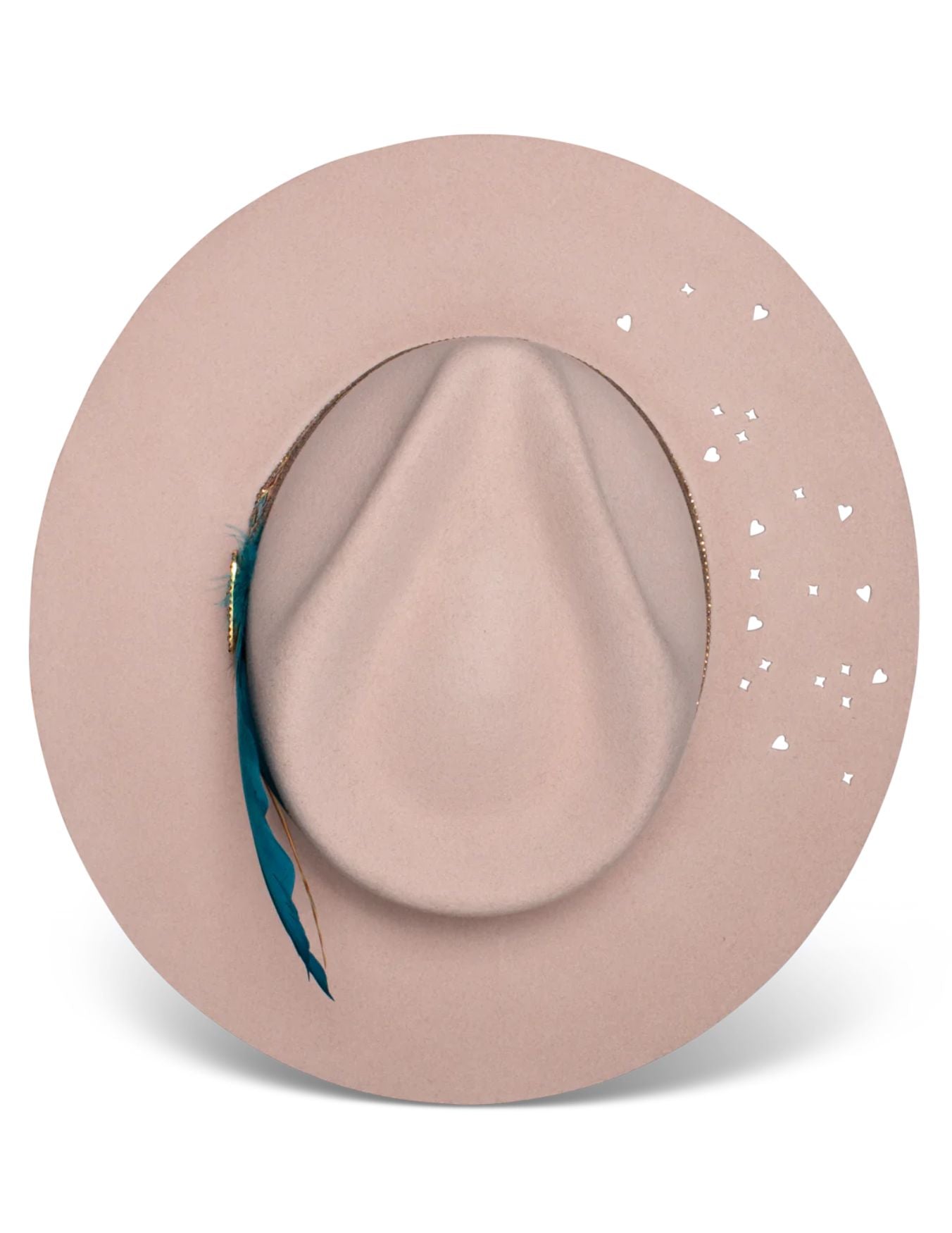 Charlie 1 Horse Hillbilly Hippie Powder Pink Fashion Hat